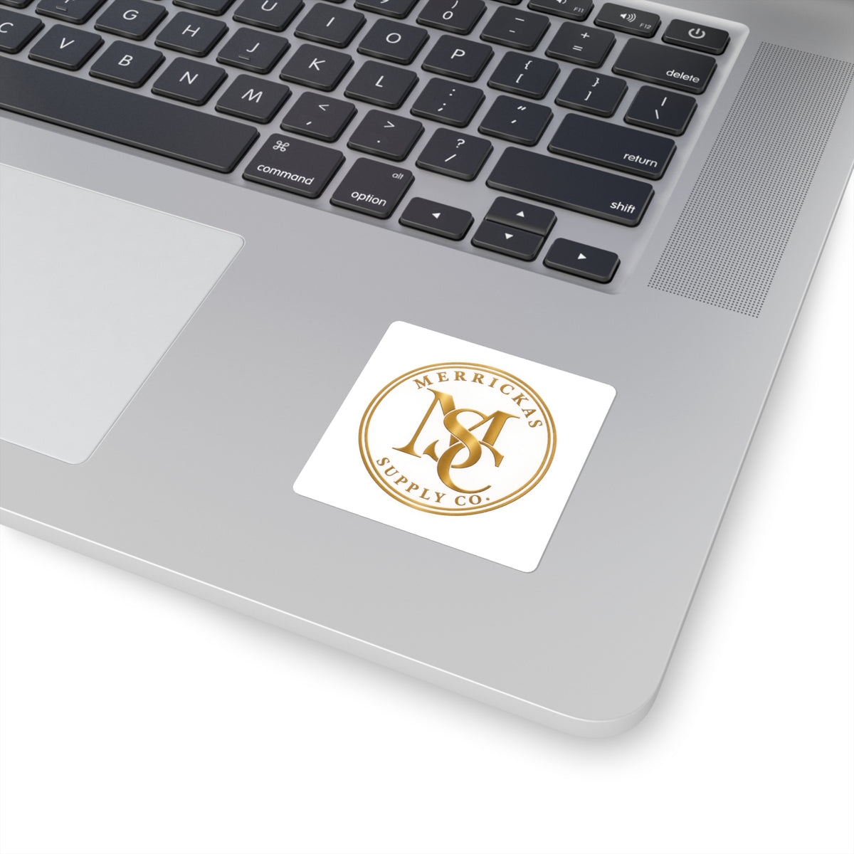 Merrickas Gold MSC Monogram Sticker