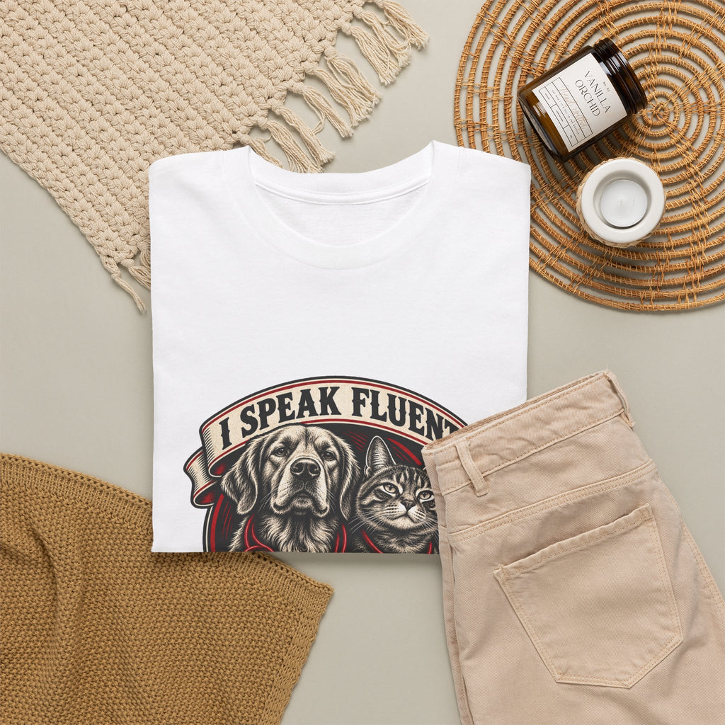 I Speak Fluent Bark And Meow Classic Tee