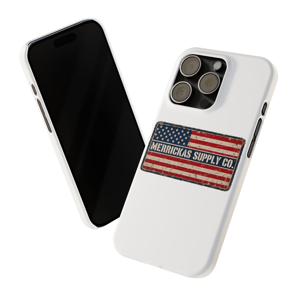 Merrickas American Flag Patch Phone Case