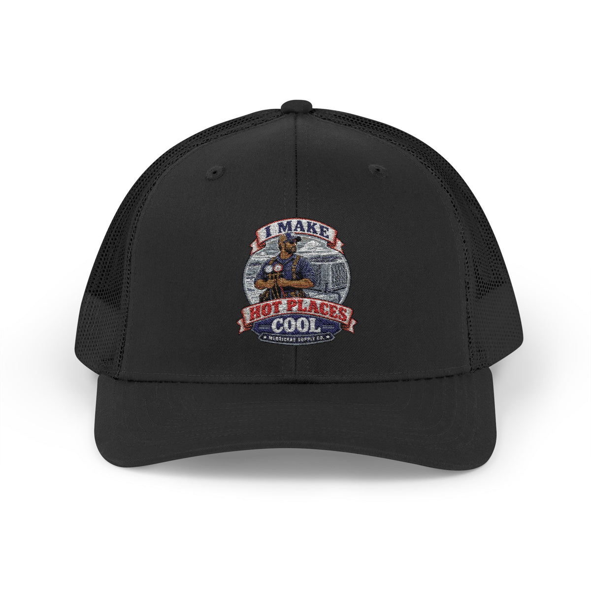 I Make Hot Places Cool Snapback Trucker Cap