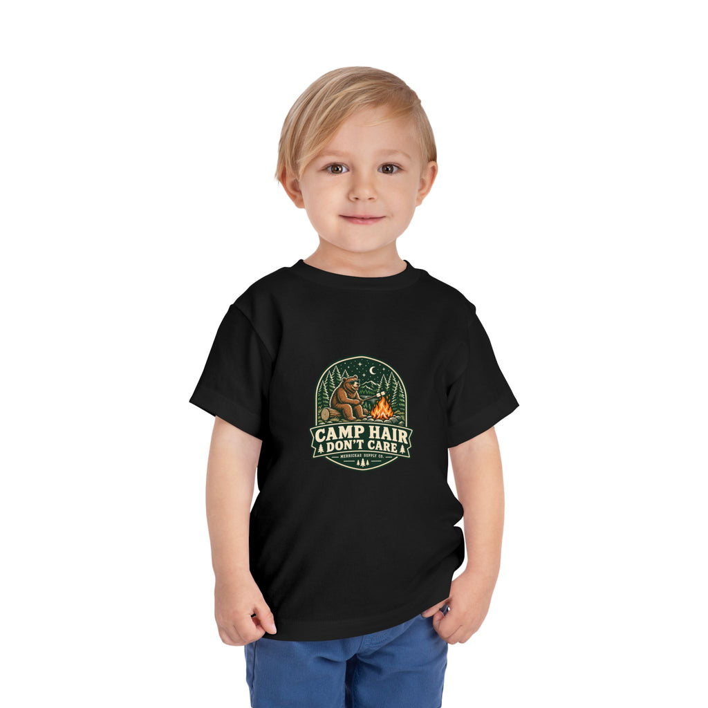 Camp Hair Don't Care Toddler Tee
