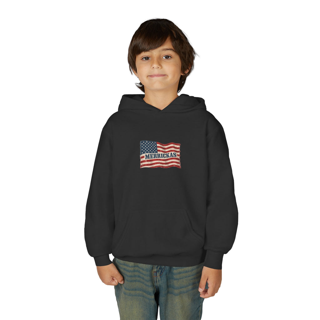 Merrickas Flag Youth Hoodie