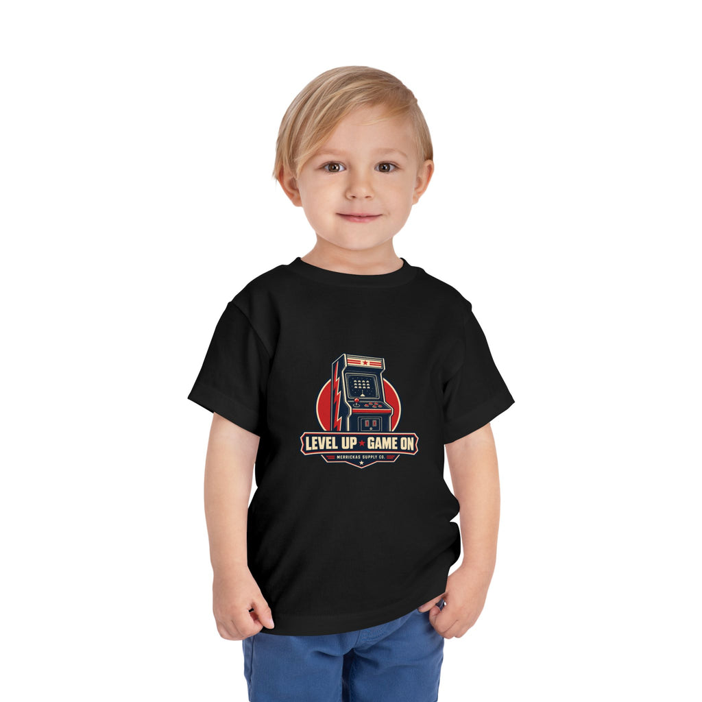 Level Up Game On Toddler Tee