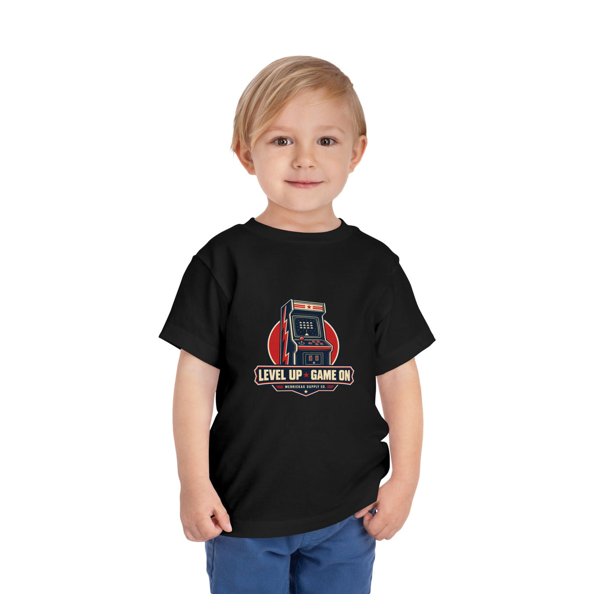 Level Up Game On Toddler Tee