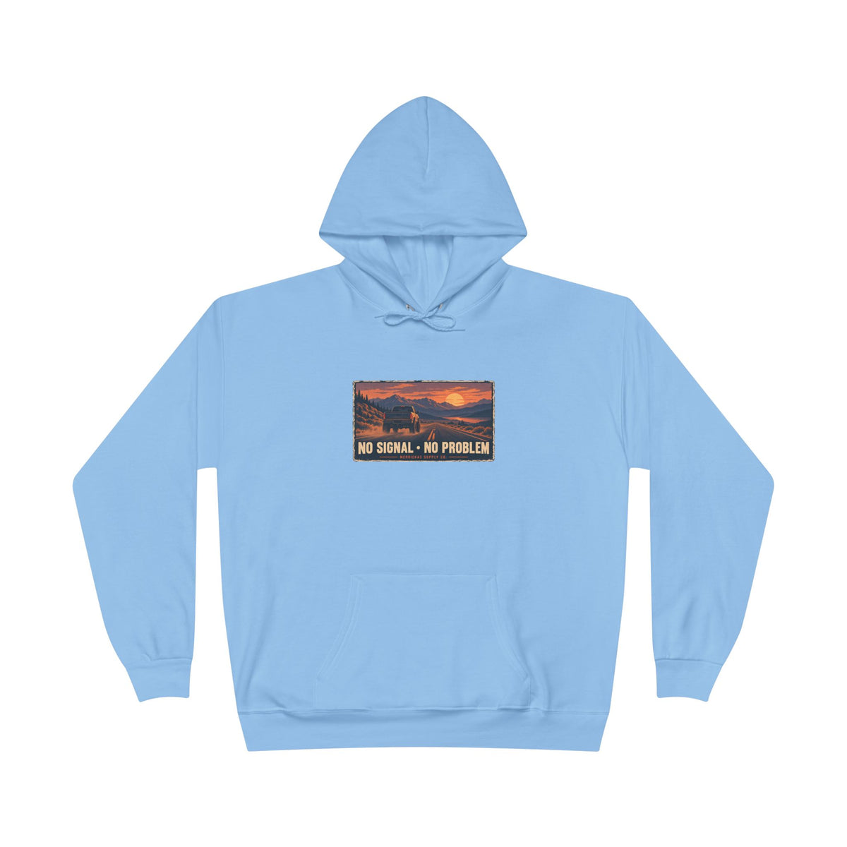 No Signal No Problem Heavyweight Hoodie