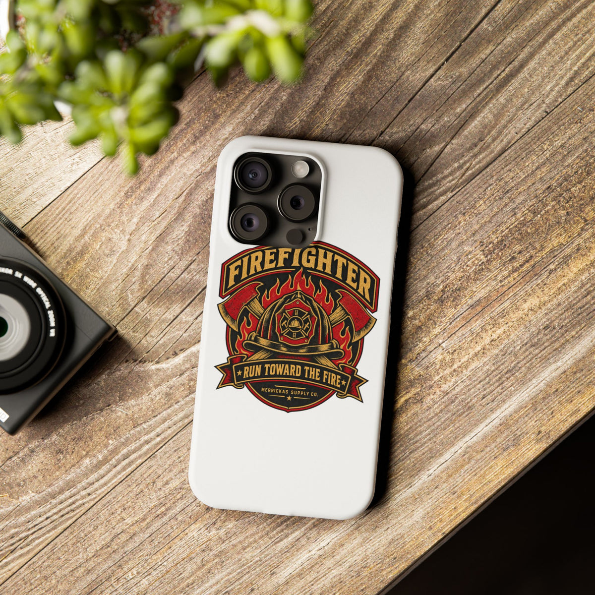 Run Toward The Fire Phone Case