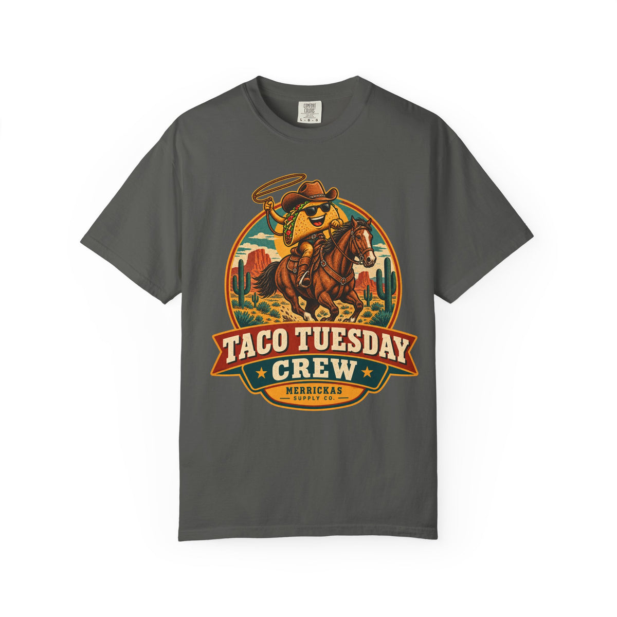 Taco Tuesday Crew Garment-Dyed Tee