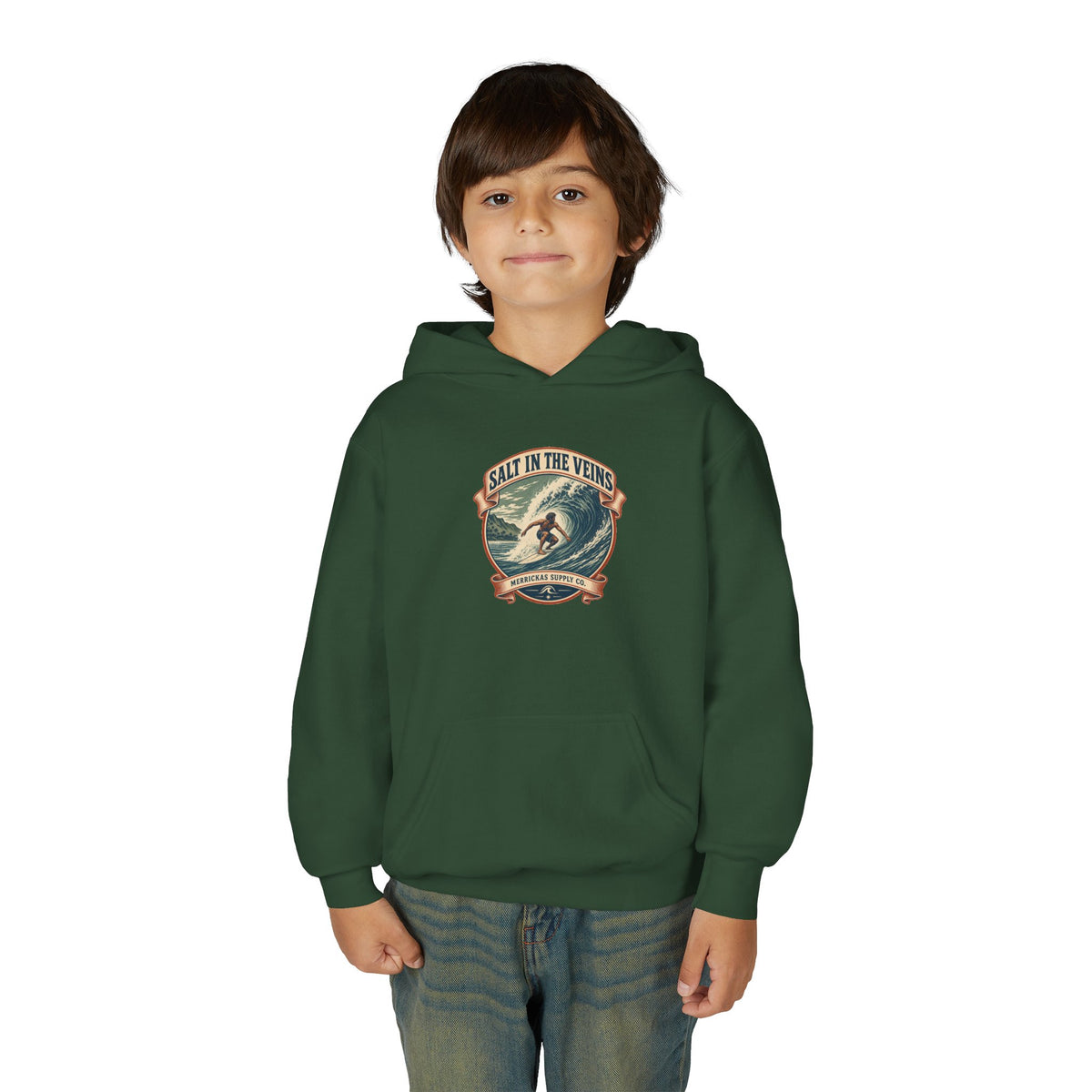 Salt In The Veins Youth Hoodie