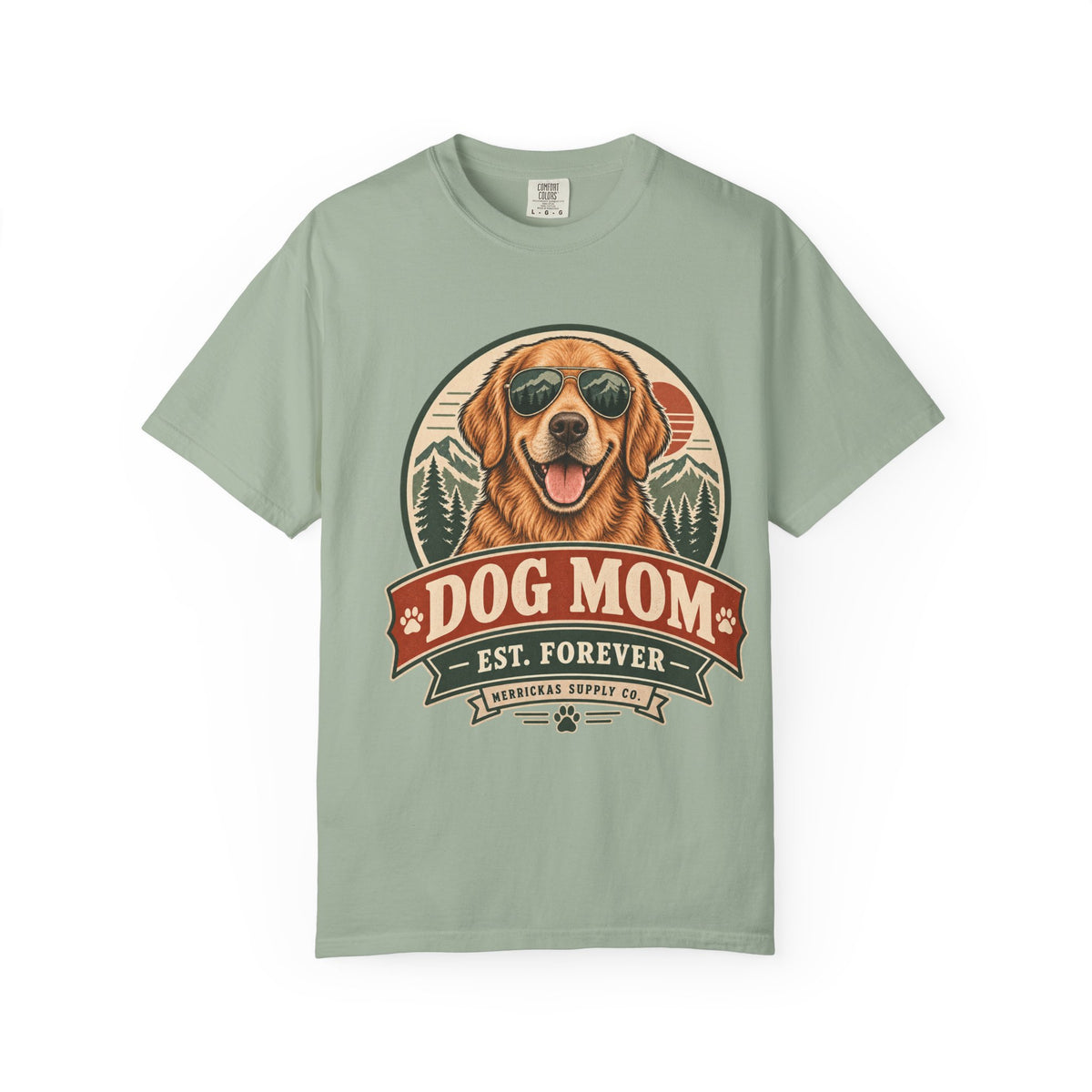 Dog Mom Est. Forever Garment-Dyed Tee