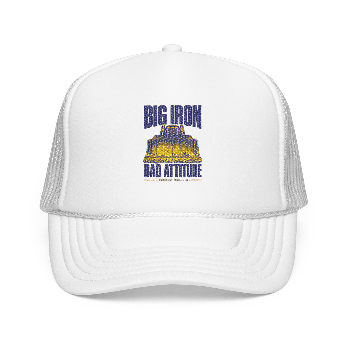 Big Iron Bad Attitude Foam Trucker Hat