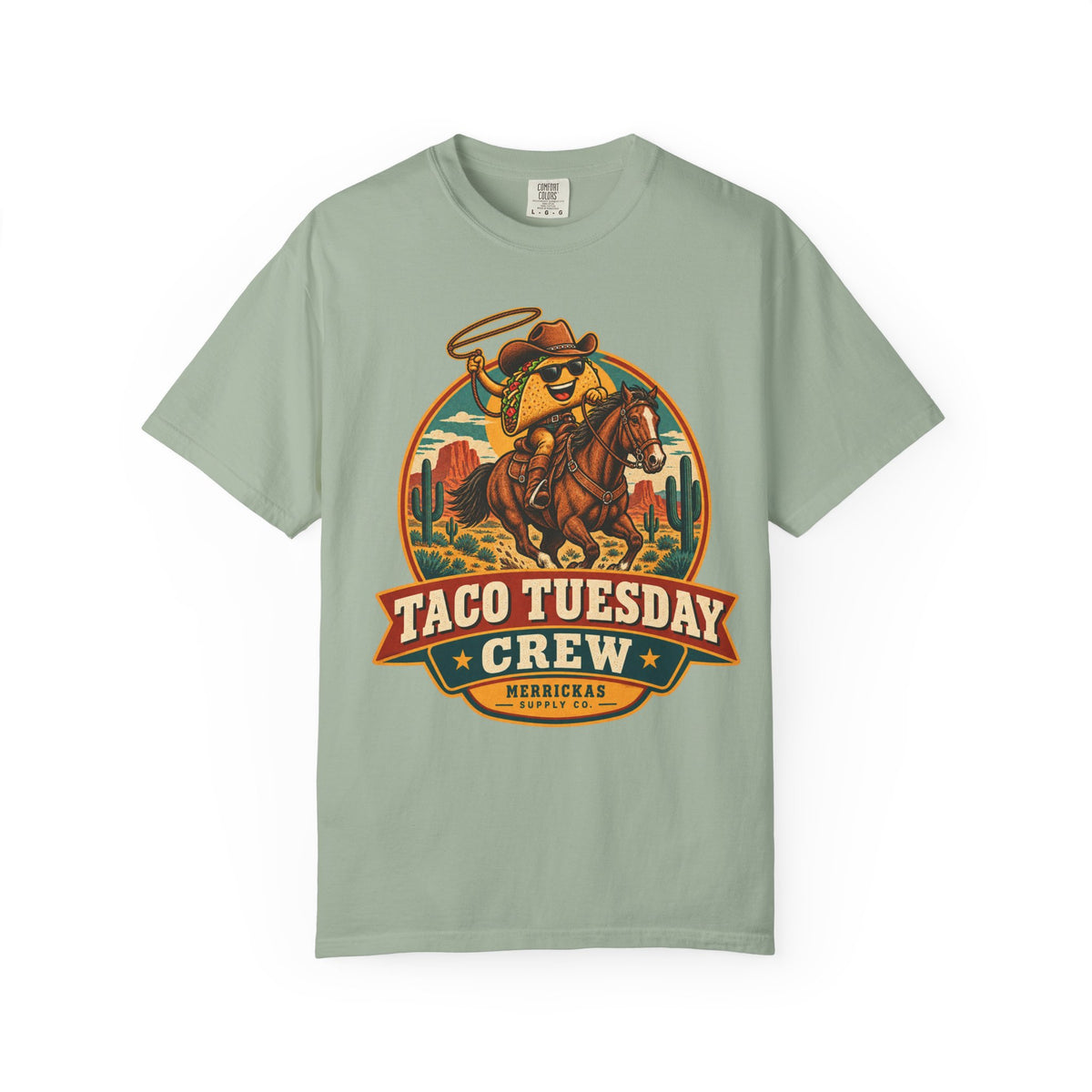 Taco Tuesday Crew Garment-Dyed Tee