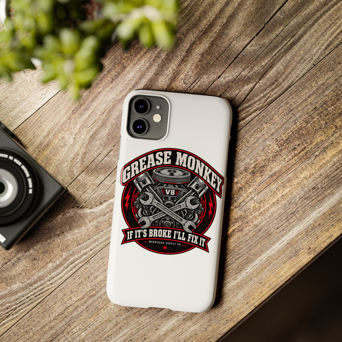 Grease Monkey Phone Case