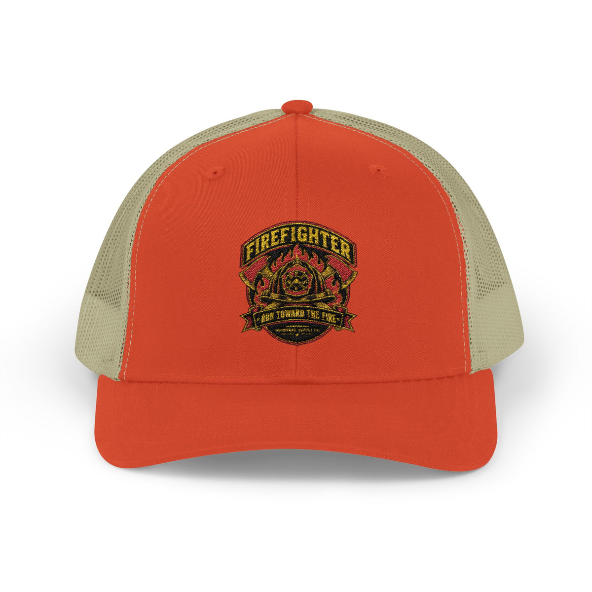 Run Toward The Fire Snapback Trucker Hat