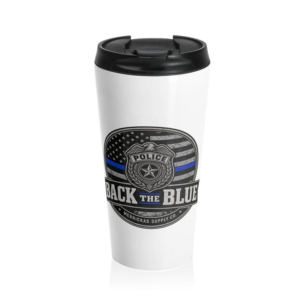 Back The Blue Travel Mug