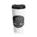 Back The Blue Travel Mug