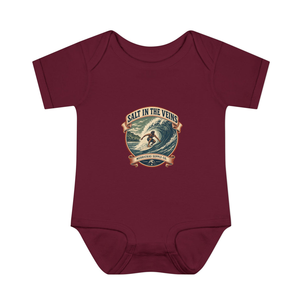 Salt In The Veins Baby Onesie