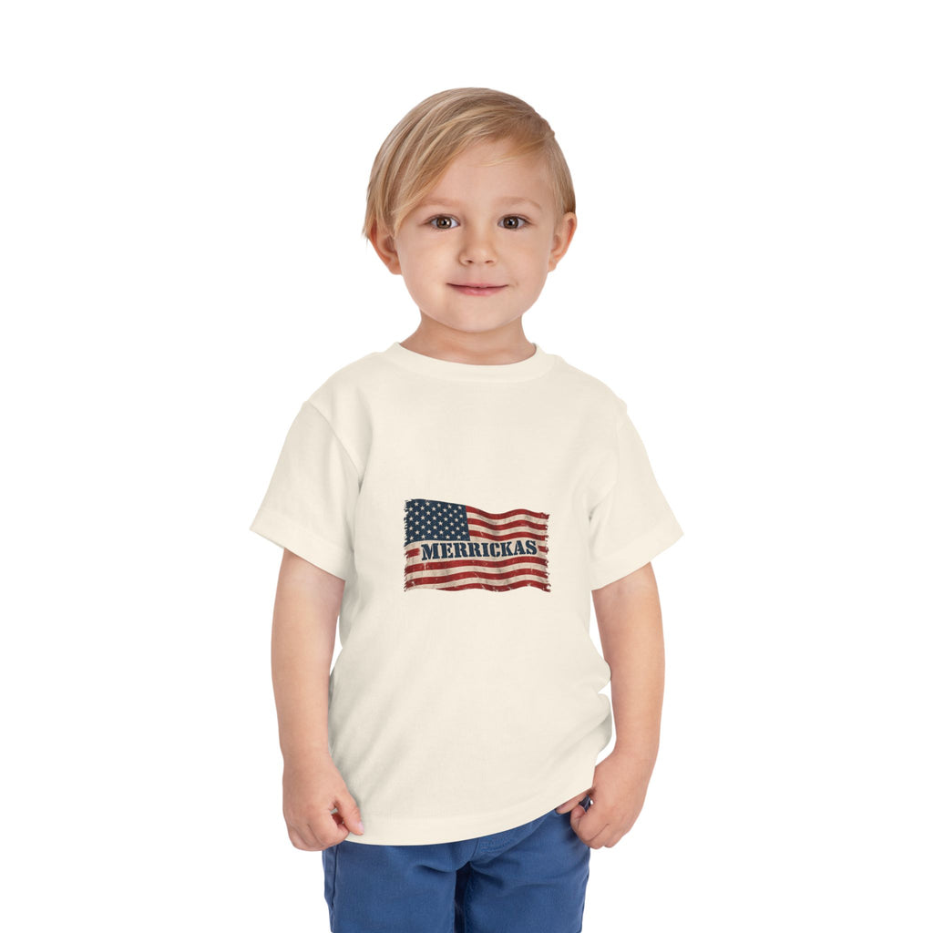 Merrickas Flag Toddler Tee