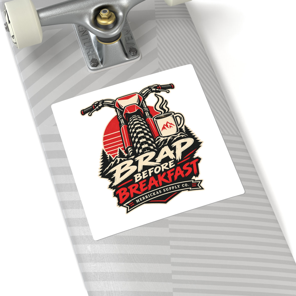 Brap Before Breakfast Sticker