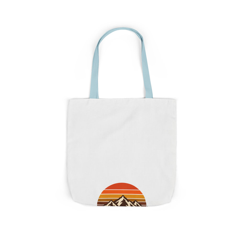 Merrickas Retro Sunset Mountain Canvas Wall Art
