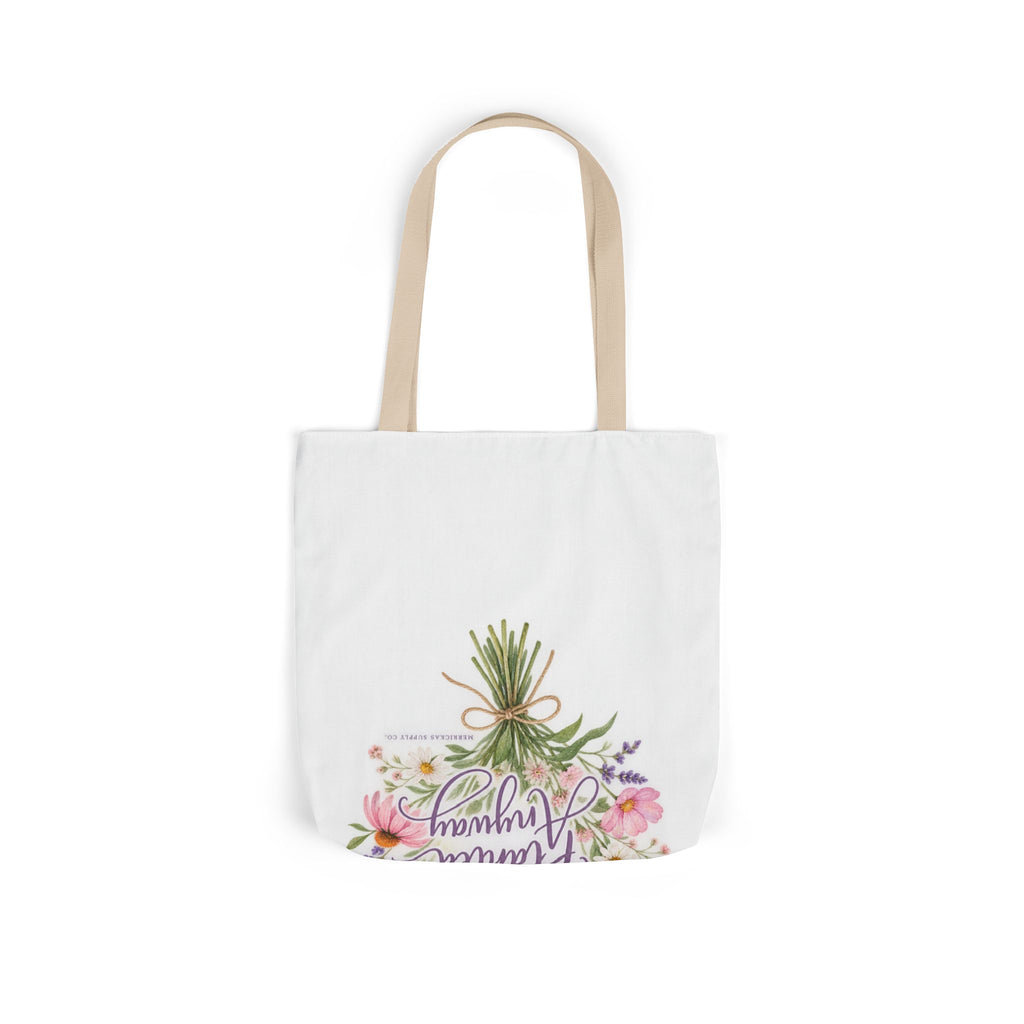 Bloom Where You Were Planted Anyway Canvas Wall Art