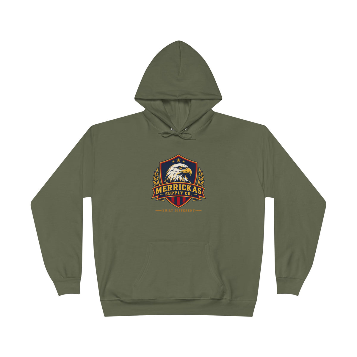 Merrickas Eagle Shield Crest Hoodie