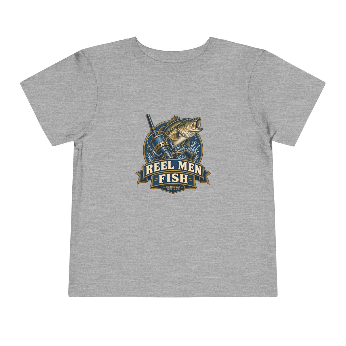 Reel Men Fish Toddler Tee
