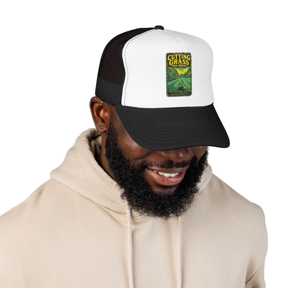 Cutting Grass Since Forever Foam Trucker Hat