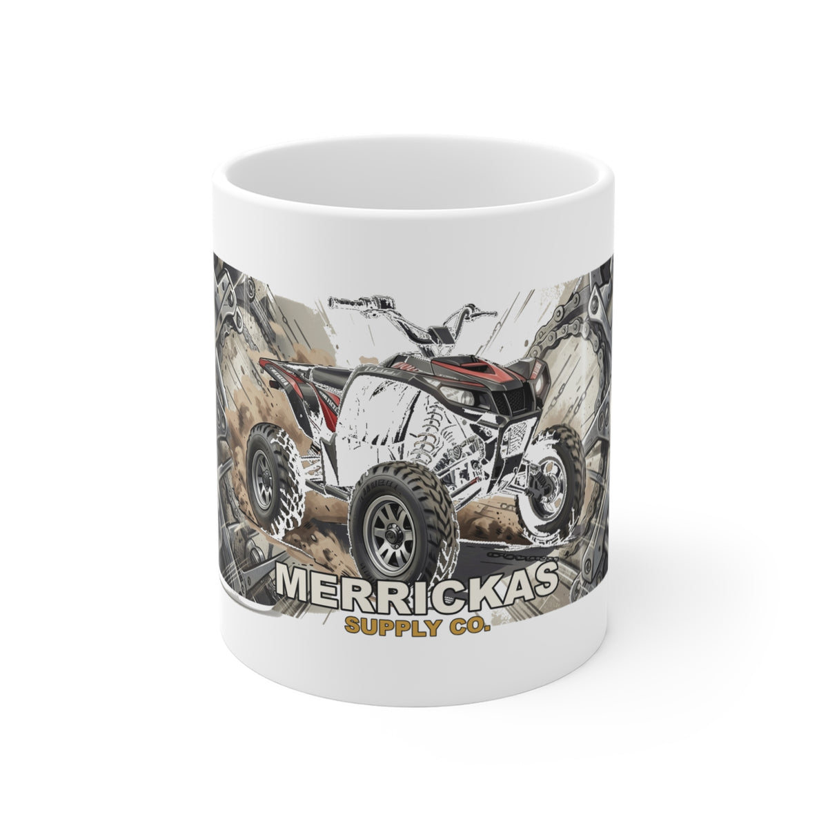 ATVs / Four Wheelers Design 3 | Mug | ATVs / Four Wheelers | Merrickas Supply CO