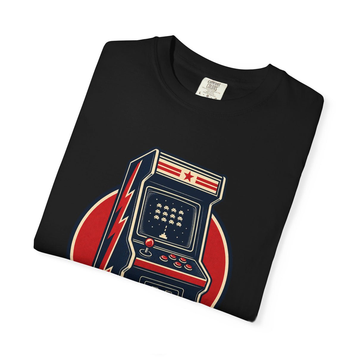 Level Up Game On Garment-Dyed Tee