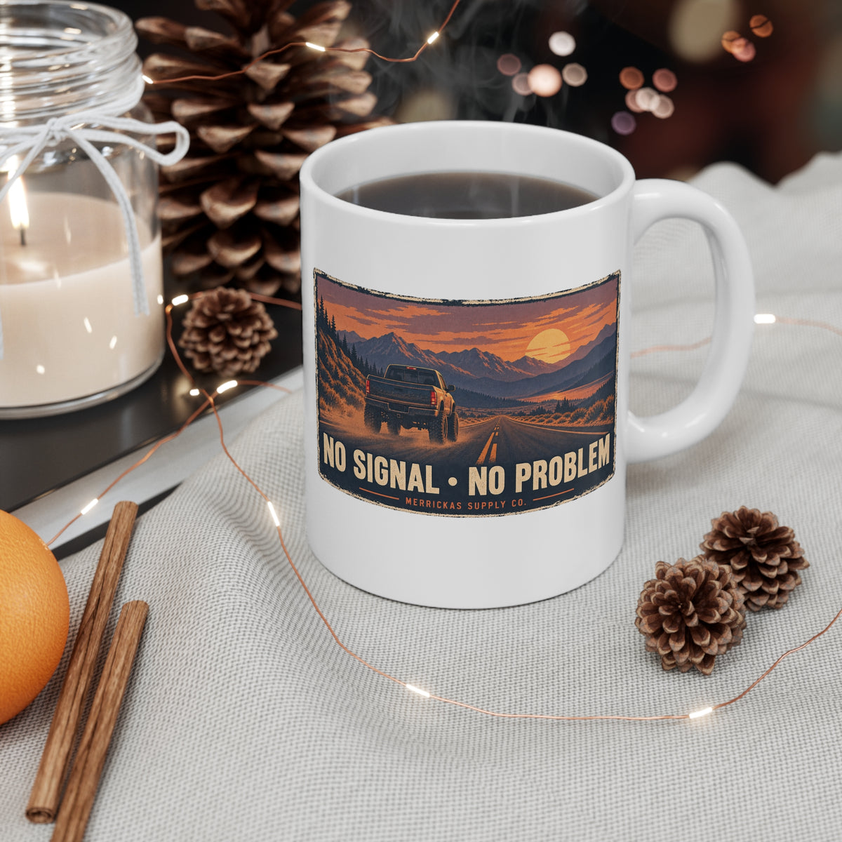 No Signal No Problem Coffee Mug 11oz