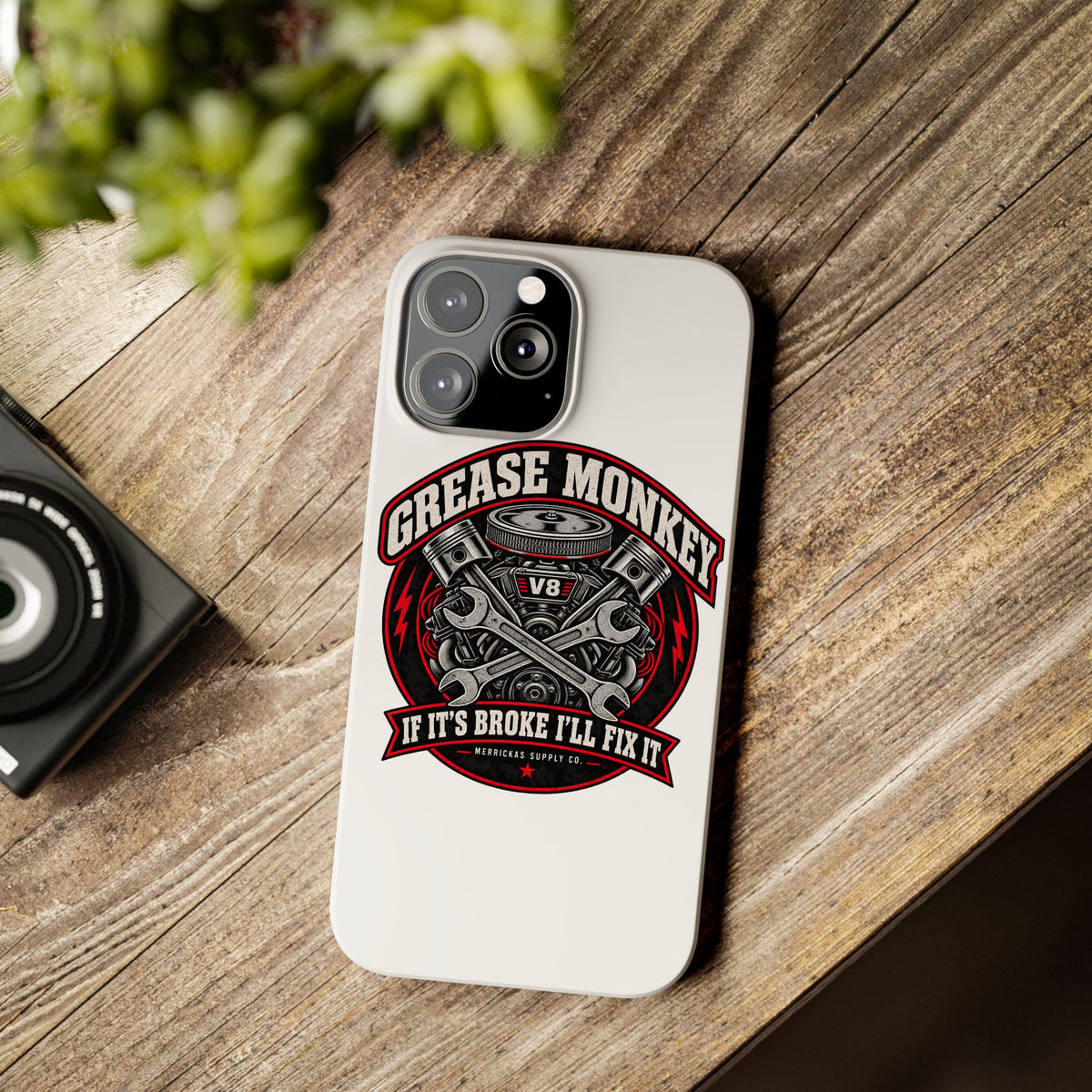 Grease Monkey Phone Case