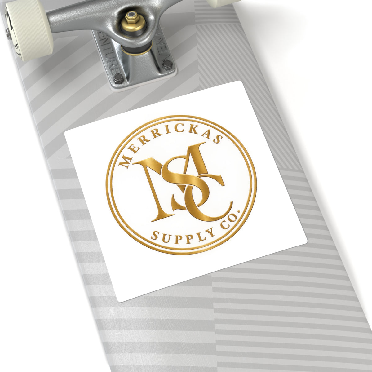 Merrickas Gold MSC Monogram Sticker