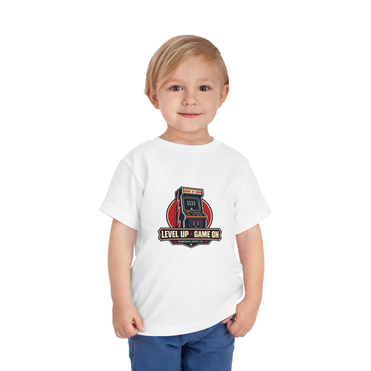 Level Up Game On Toddler Tee