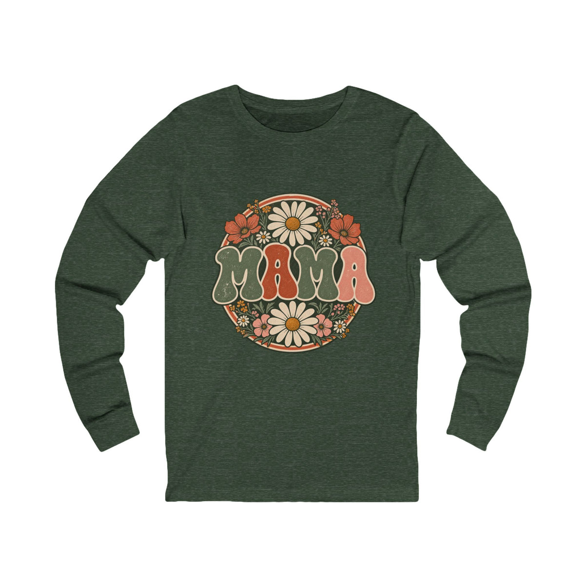Mama Wildflower Long Sleeve Tee