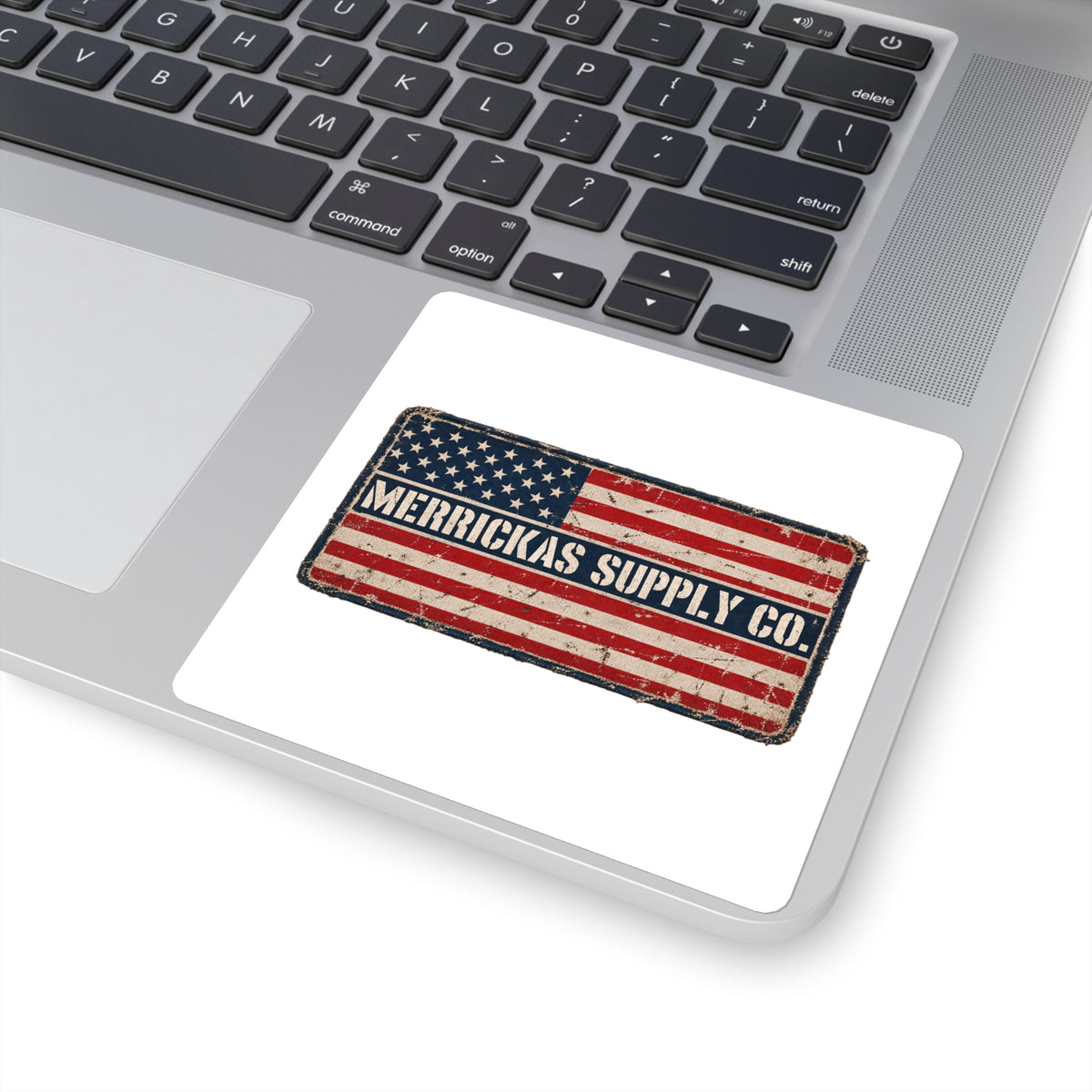 Merrickas American Flag Patch Sticker