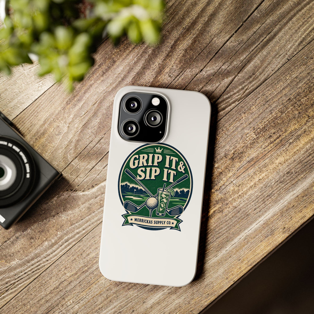 Grip It & Sip It Phone Case
