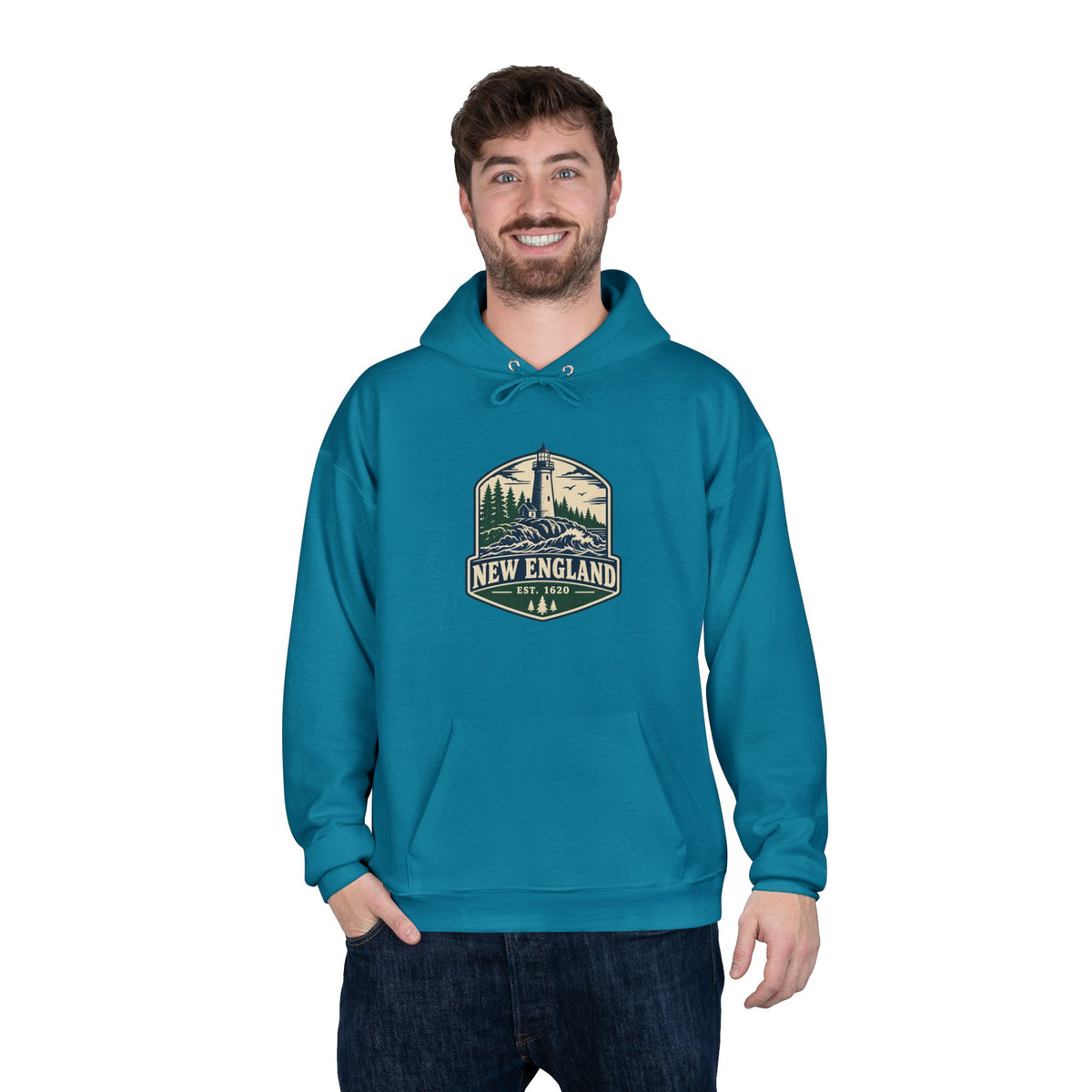 New England Lighthouse Hoodie