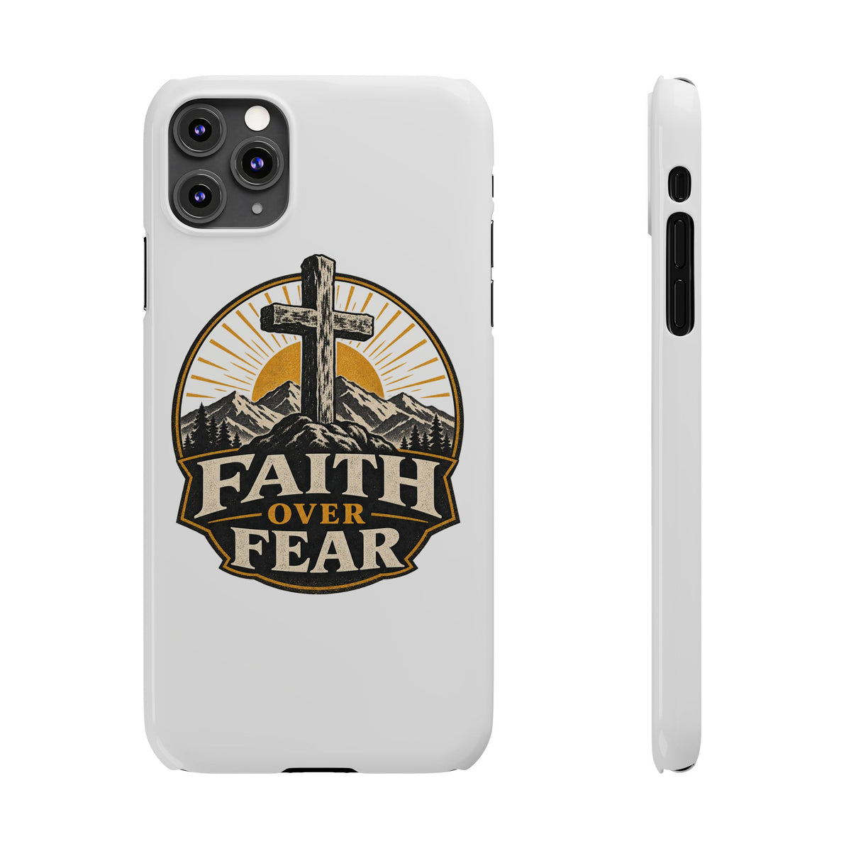 Faith Over Fear Phone Case