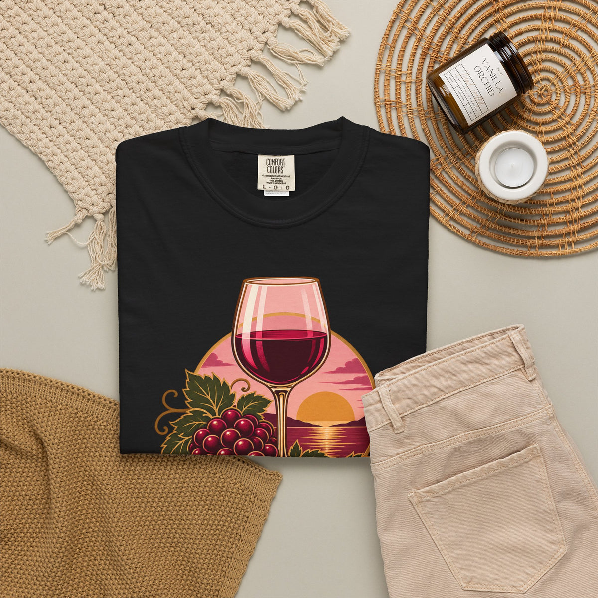 Wine About It Garment-Dyed Tee