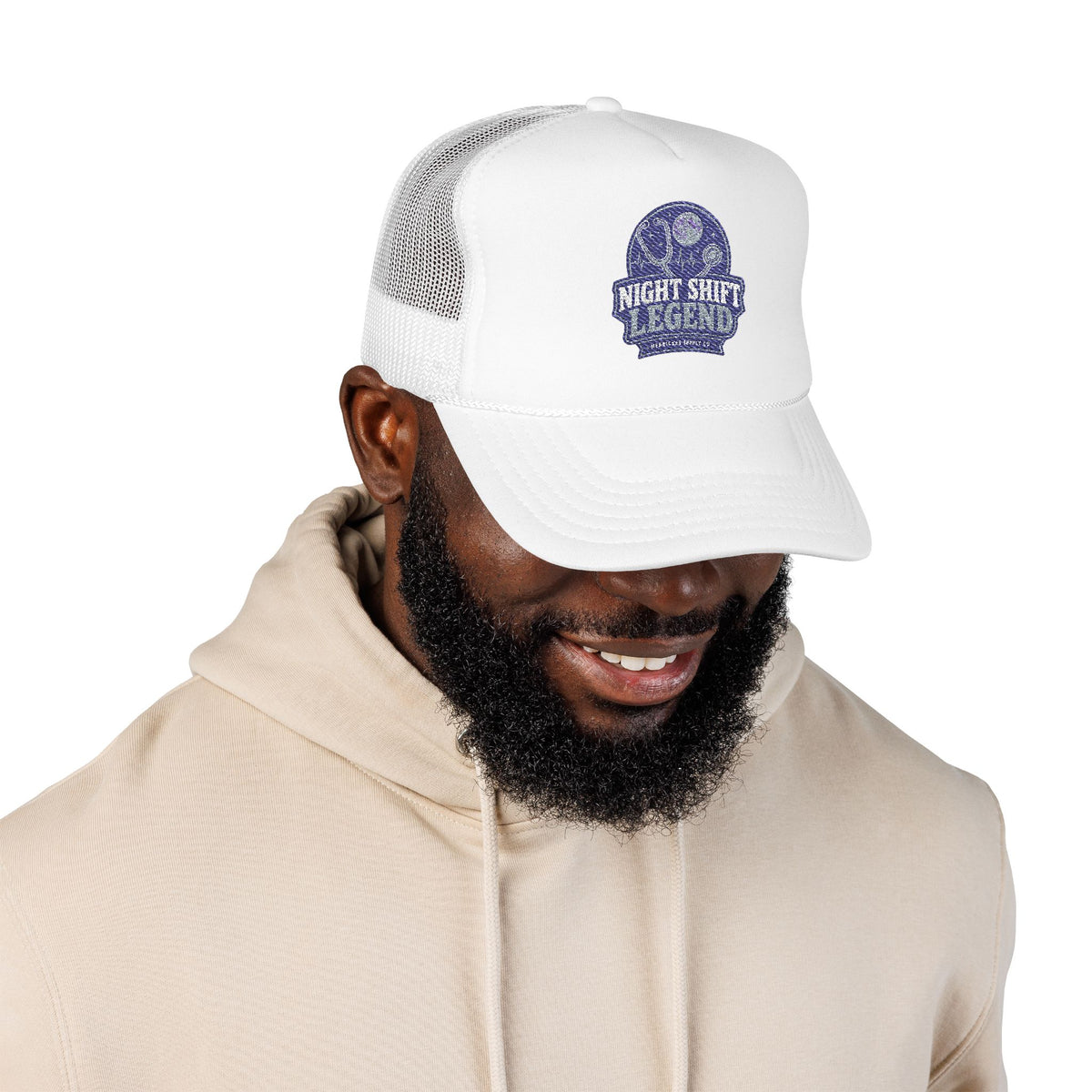 Night Shift Legend Foam Trucker Hat