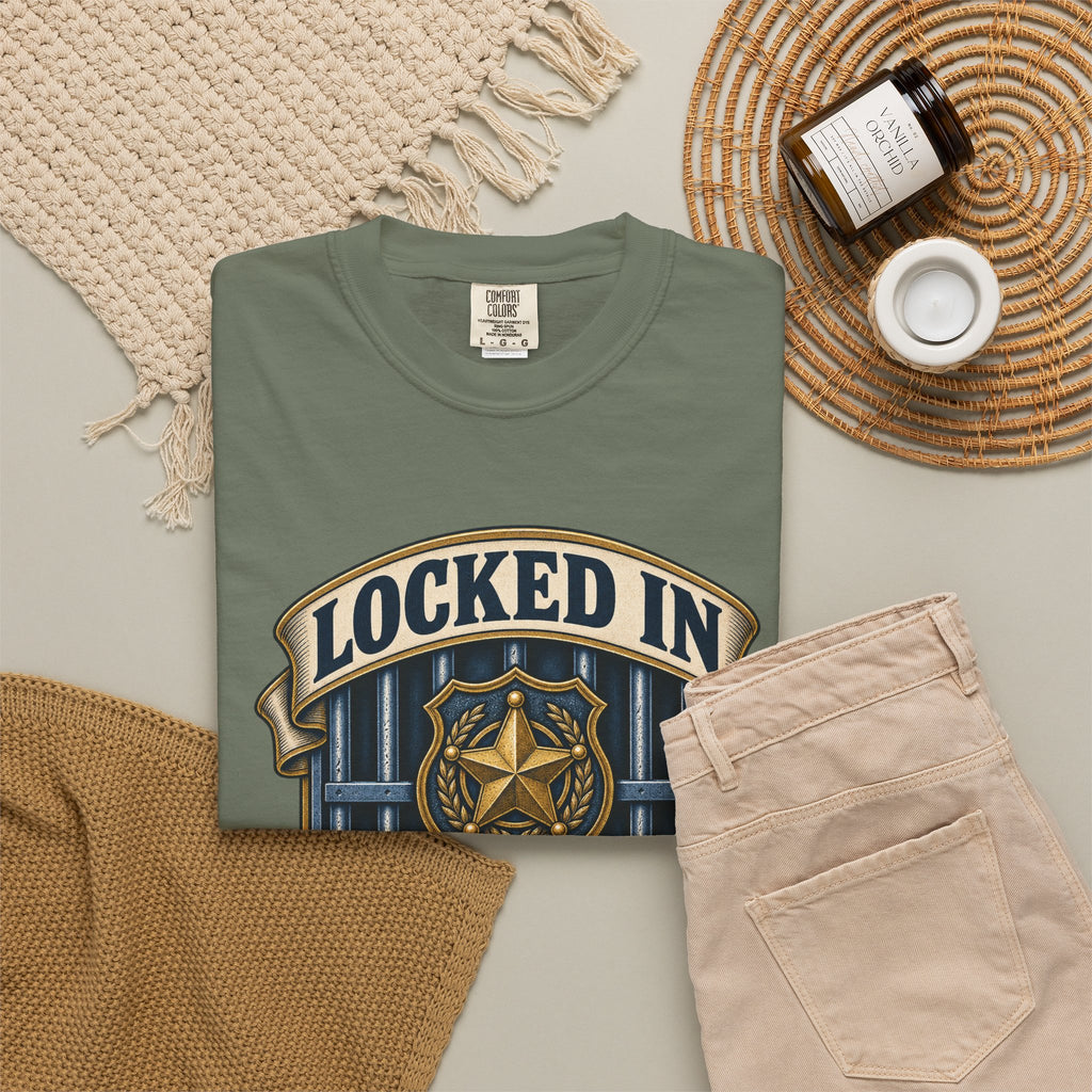Locked In With The Worst So You Don't Have To Garment-Dyed Tee