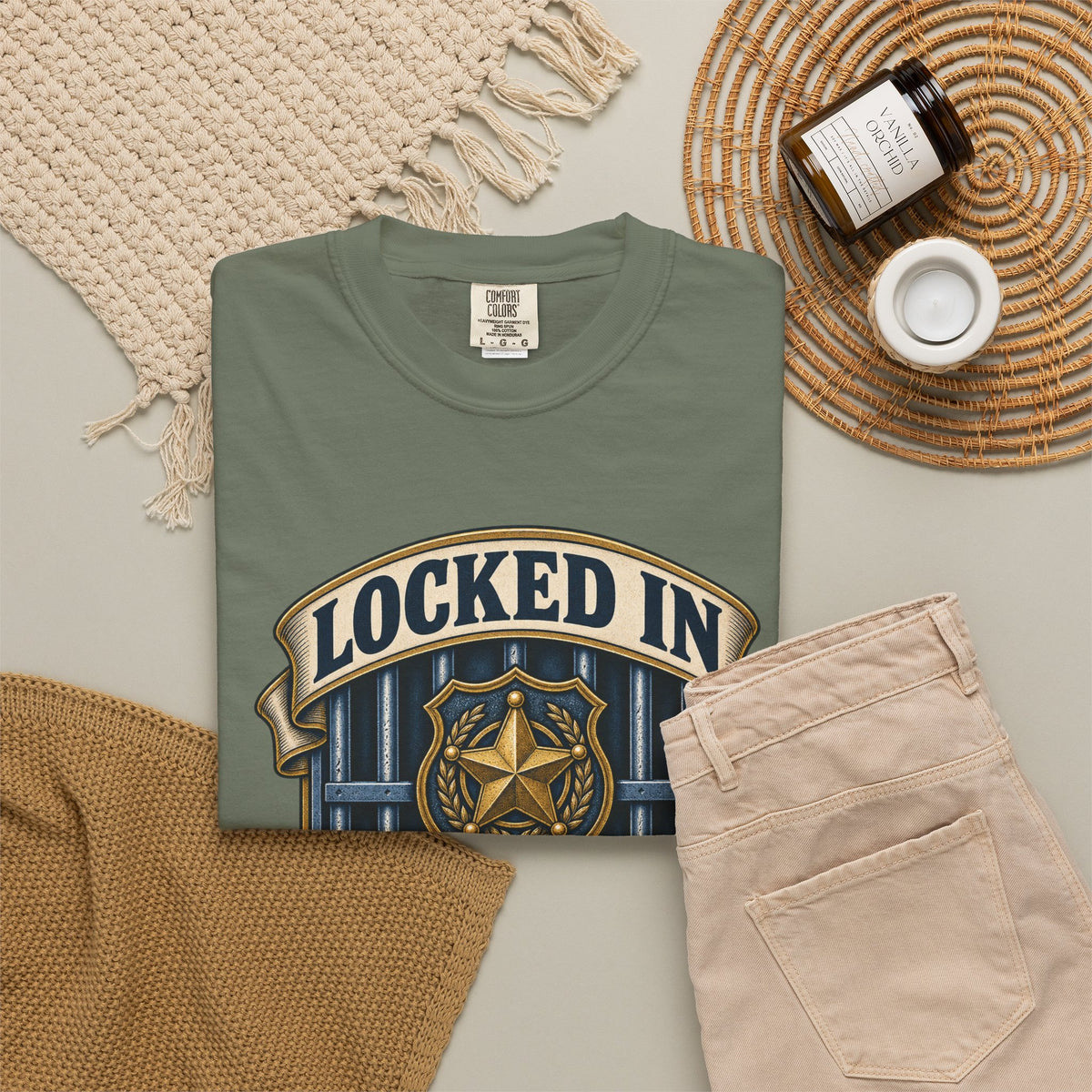 Locked In With The Worst So You Don't Have To Garment-Dyed Tee