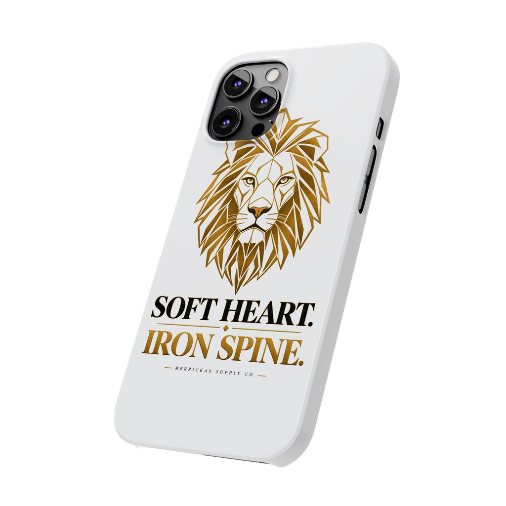 Soft Heart Iron Spine Phone Case