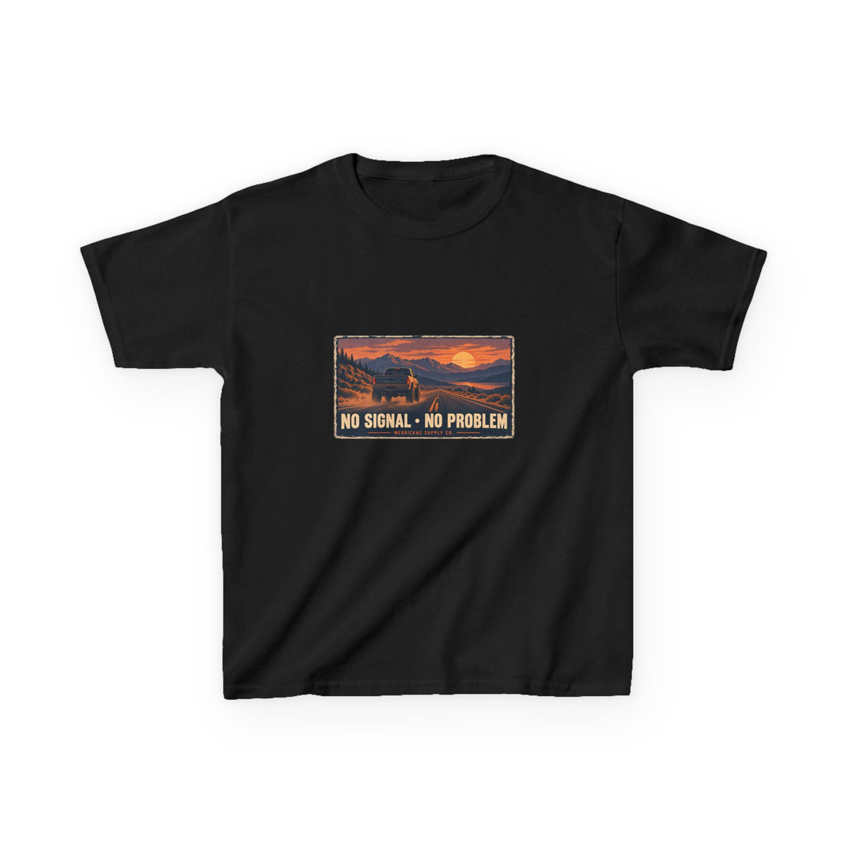 No Signal No Problem Kids Tee