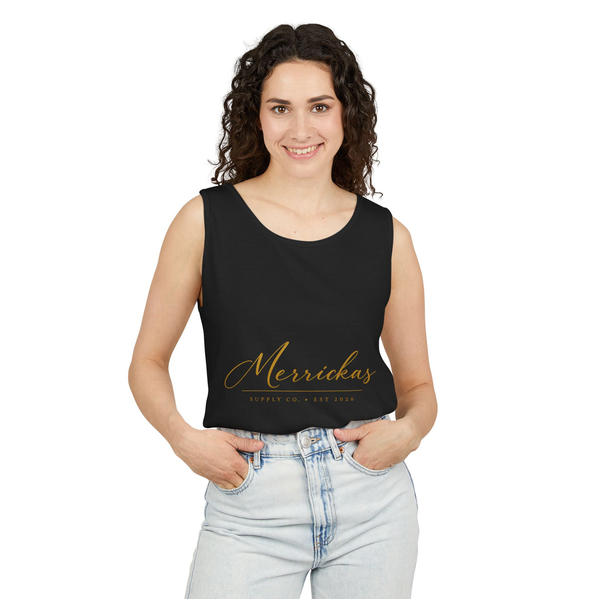 Merrickas Signature Garment-Dyed Tank
