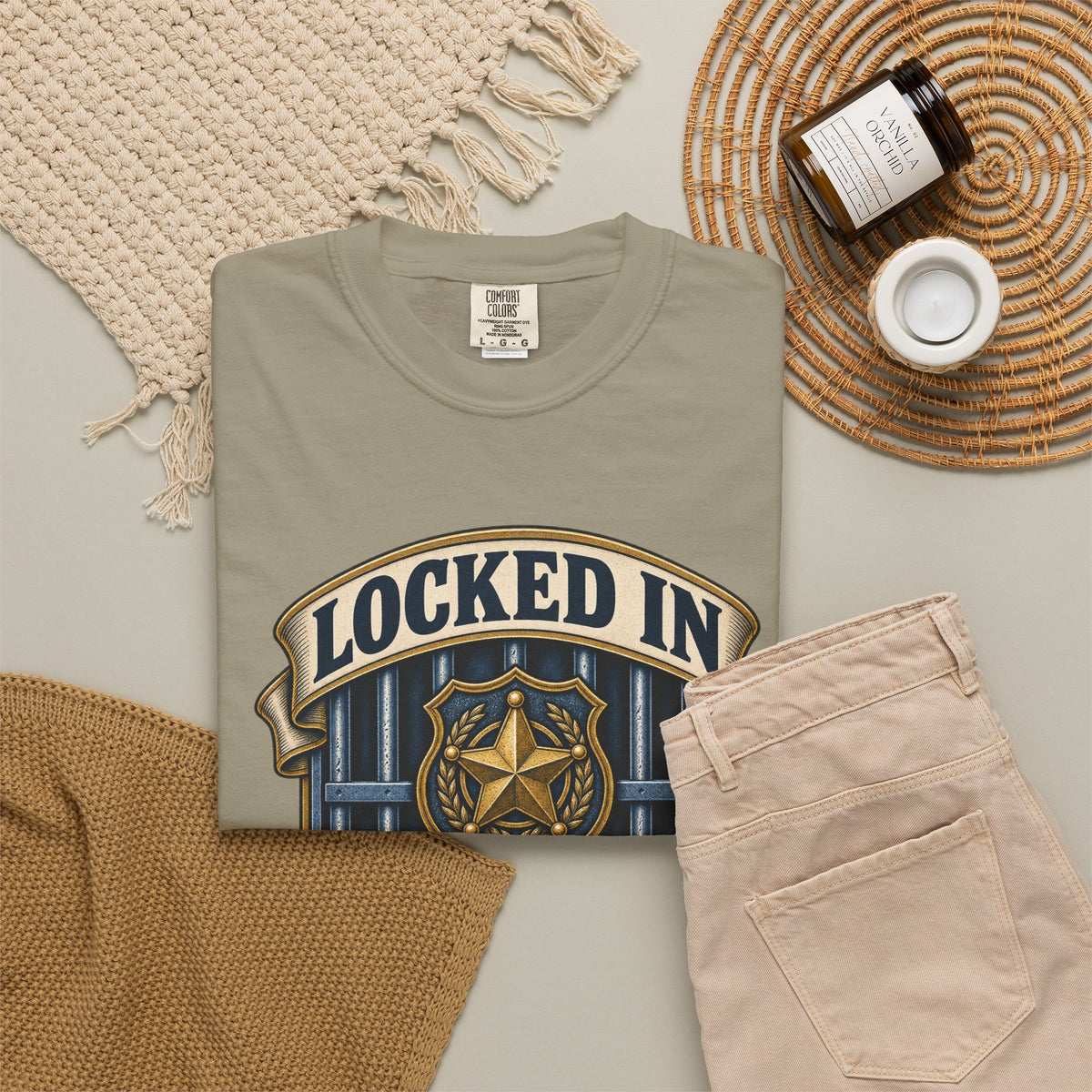 Locked In With The Worst So You Don't Have To Garment-Dyed Tee