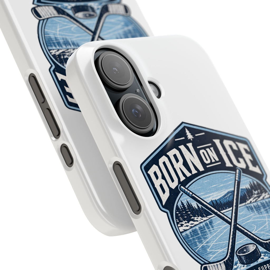 Born On Ice Phone Case