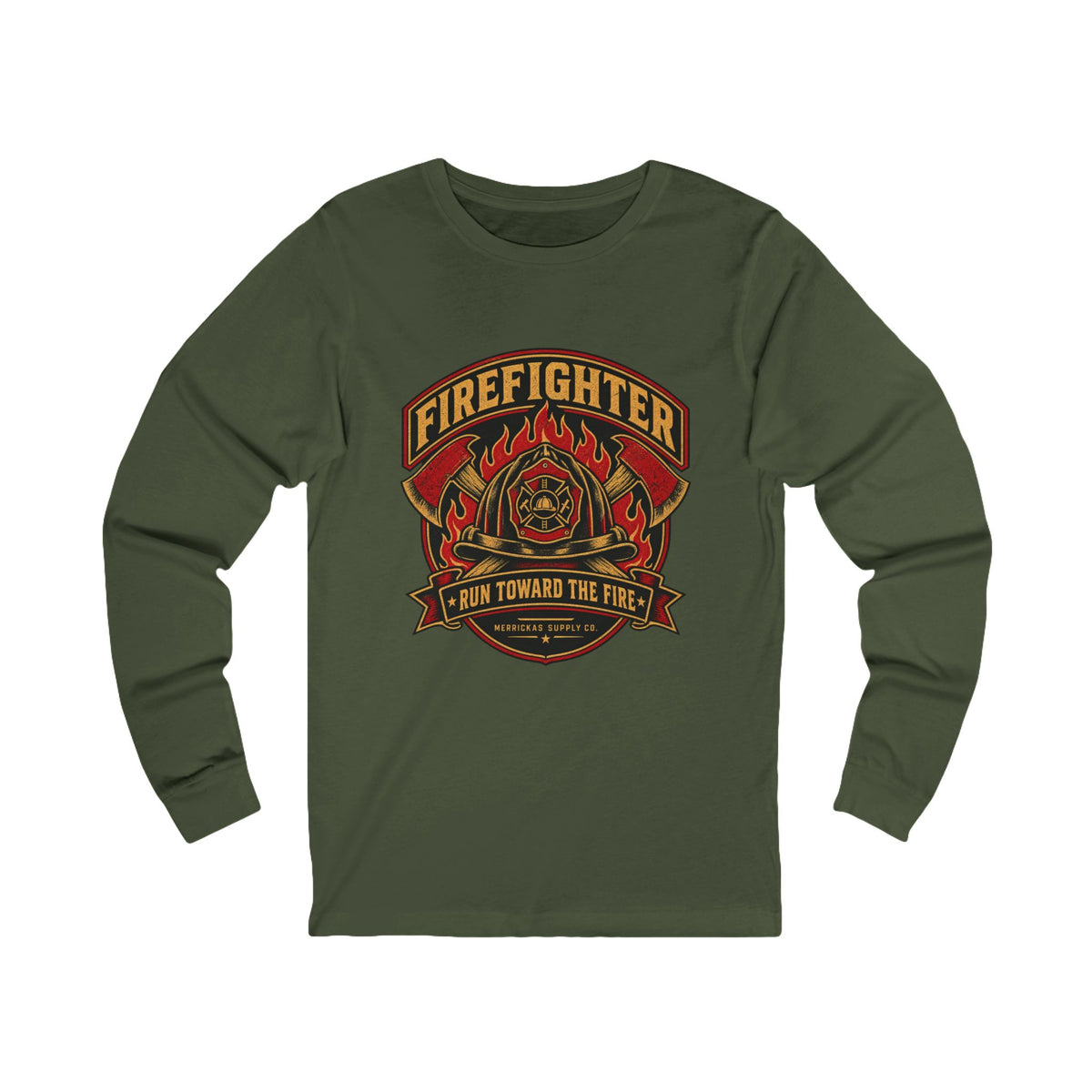 Run Toward The Fire Long Sleeve Tee