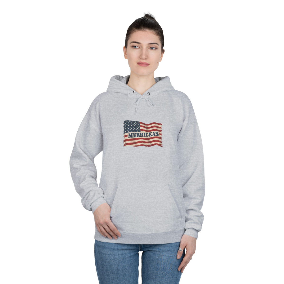 Merrickas Flag Heavyweight Hoodie