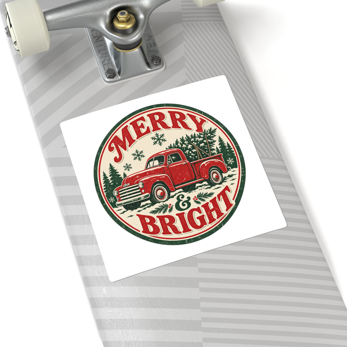 Merry & Bright Sticker